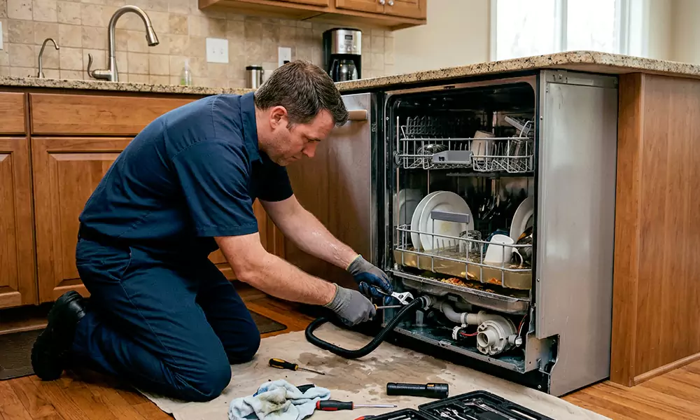 Dishwasher Not Draining Repair in West Haven, CT