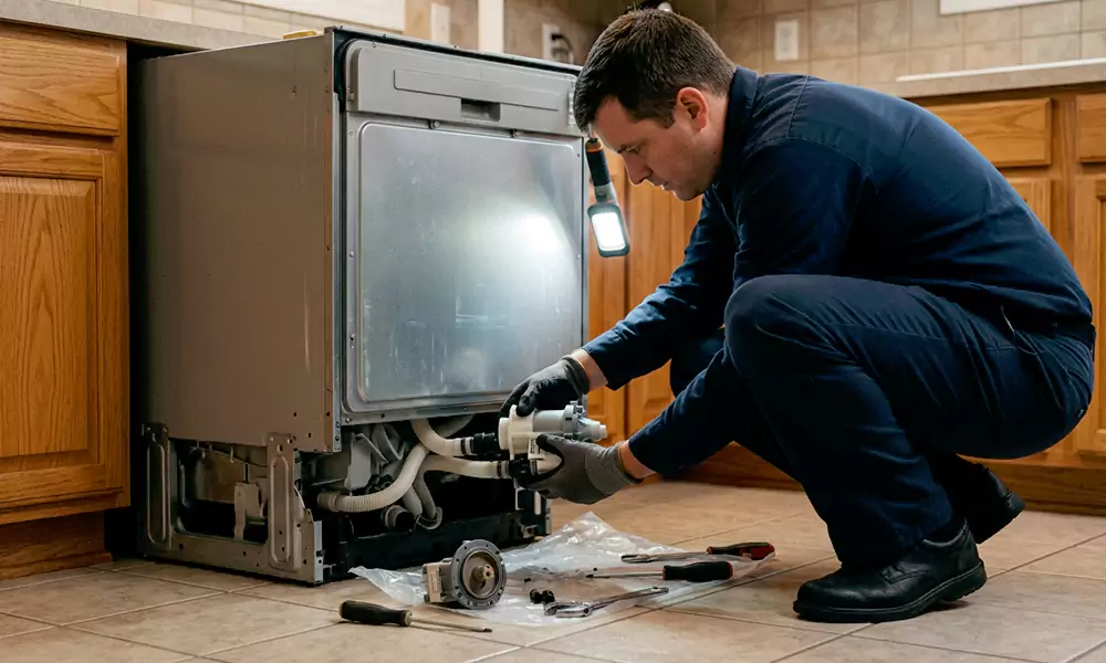 Dishwasher Pump Replacement in West Haven, CT