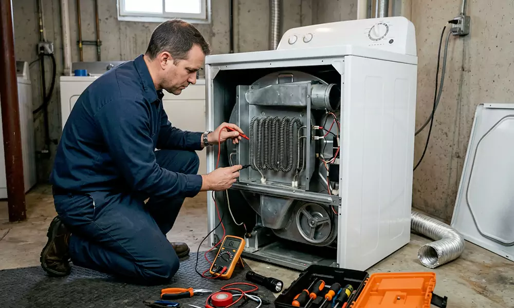 Dryer Not Heating Repair in West Haven, CT