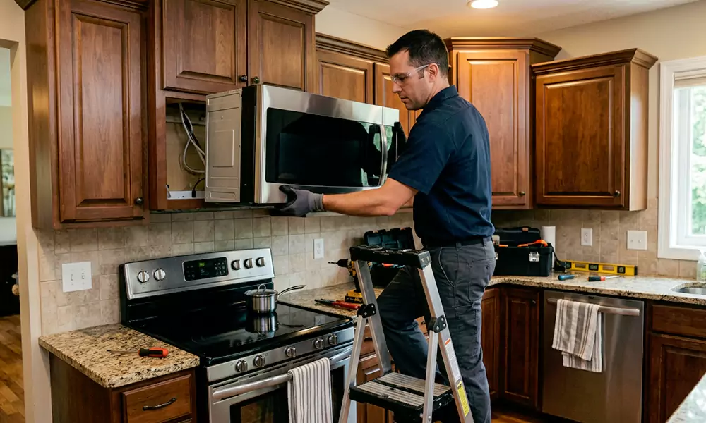 Microwave Installation in West Haven, CT