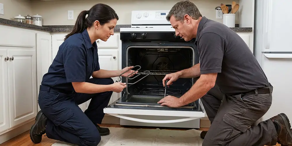 Oven Heating Element Replacement in West Haven, CT
