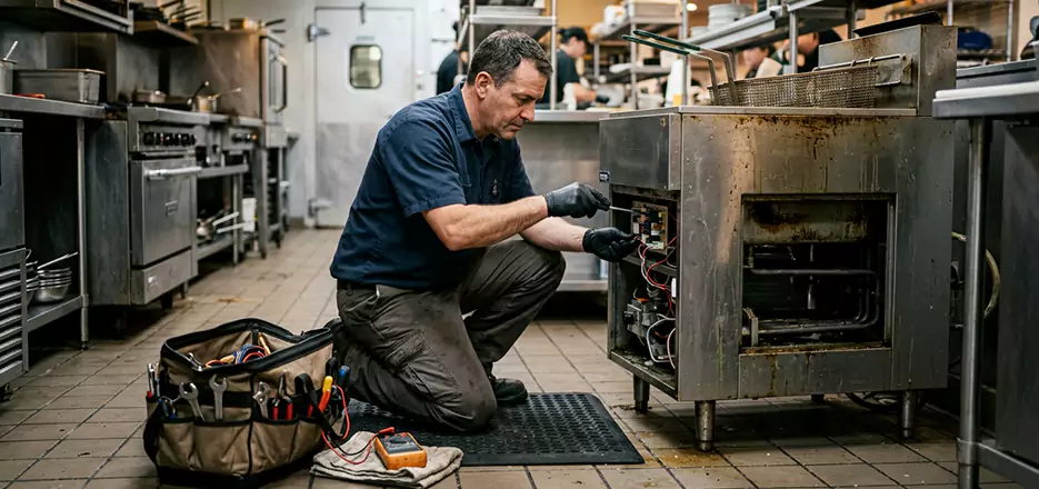 Industrial Fryer Thermostat Repair in West Haven