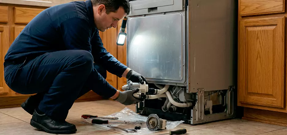 Dishwasher Drain Hose Repair in West Haven