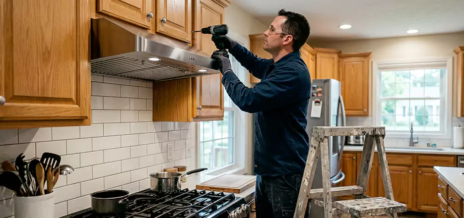 Wood Range Hood Installation West Haven